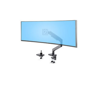 StarTech.com Support de Bureau pour Écrans Incurvés Jusqu'à 49 Pouces 32:9 Ultrawide, Bras à Ressort Mécanique pour Moniteur, Pi