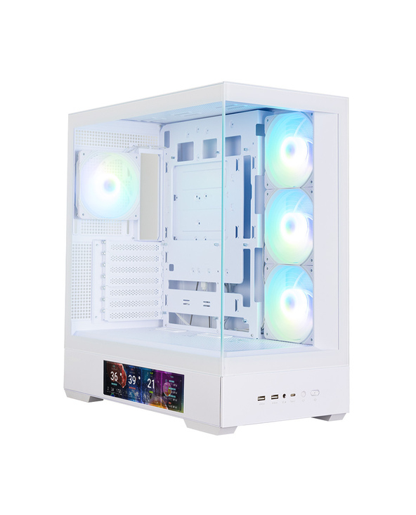 Zalman P40 DS WHITE Midi Tower Blanc
