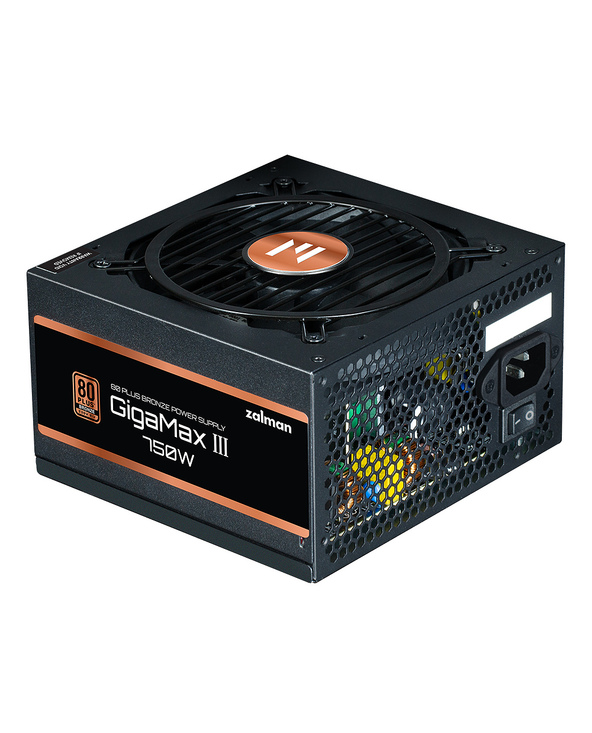 Zalman GigaMax III unité d'alimentation d'énergie 750 W ATX Noir