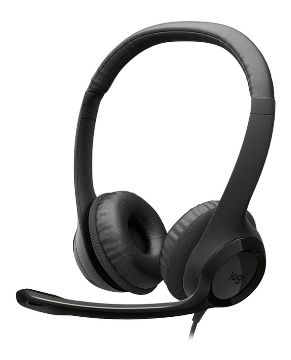 Logitech H390 USB Casque Avec fil Arceau Appels/Musique USB Type-A Noir