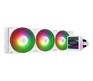 Thermalright Grand Vision 360 ARGB Processeur Kit de refroidissement du liquide 12 cm Blanc