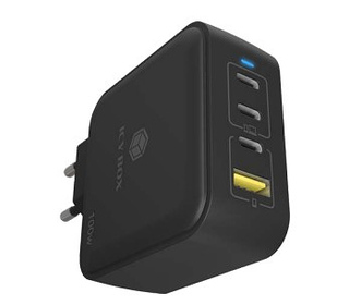 ICY BOX IB-PS1040-PD chargeur d'appareils mobiles Universel Noir Secteur Charge rapide Intérieure