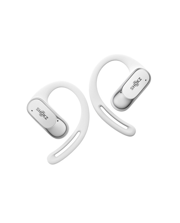SHOKZ OpenFit Air, weiss Casque Sans fil Crochets auriculaires Appels/Musique/Sport/Au quotidien Bluetooth Blanc