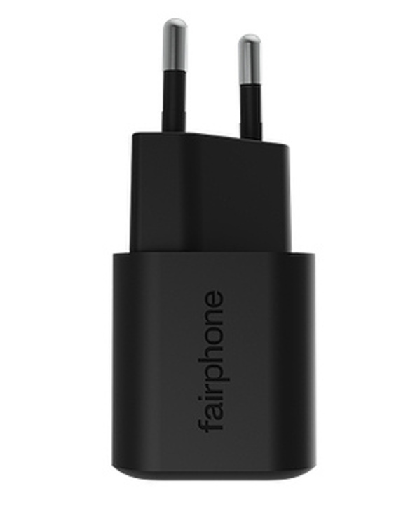 Fairphone 30W USB-C Fast Charger Universel Noir Secteur Charge rapide Auto