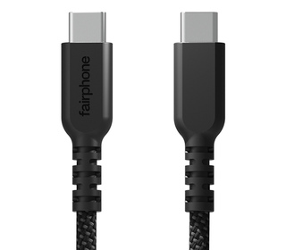 Fairphone ACCABL-2CC-WW1 câble USB USB 2.0 1 m USB C Noir