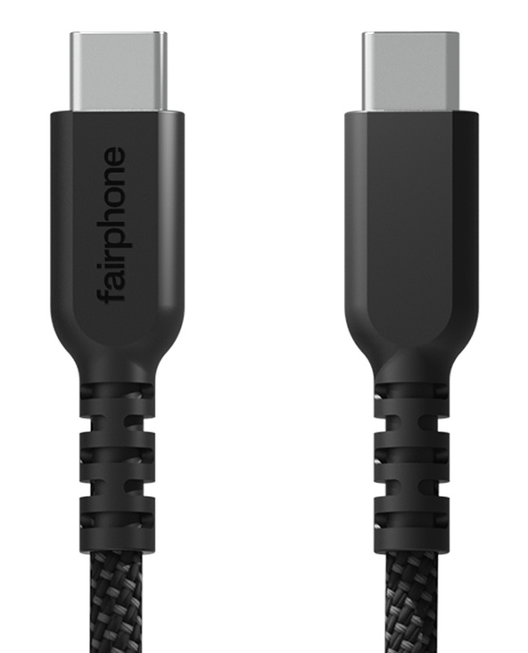 Fairphone ACCABL-2CC-WW1 câble USB USB 2.0 1 m USB C Noir