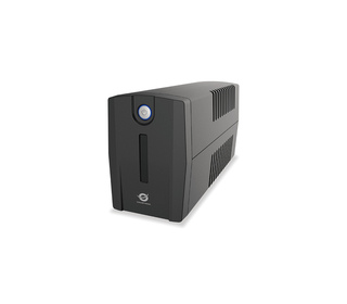 Conceptronic ZEUS01G alimentation d'énergie non interruptible Interactivité de ligne 0,65 kVA 360 W 2 sortie(s) CA