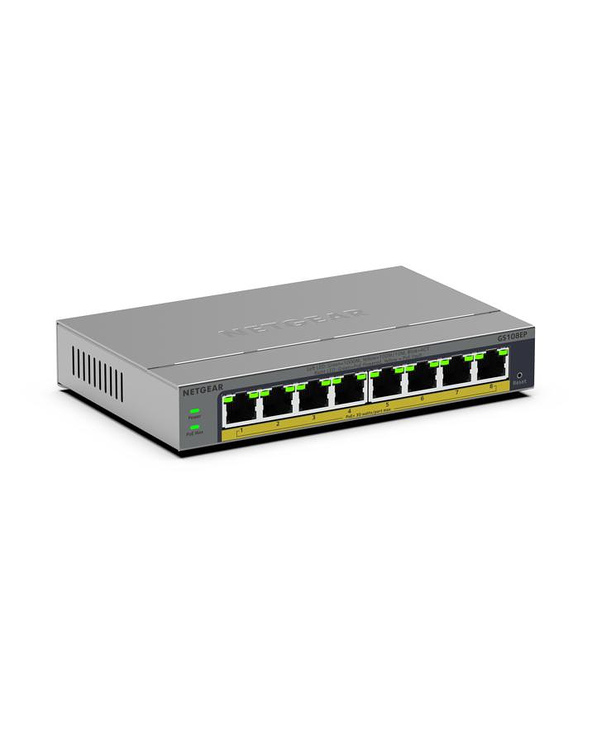 NETGEAR GS108EP Géré L2/L3 Gigabit Ethernet (10/100/1000) Gris