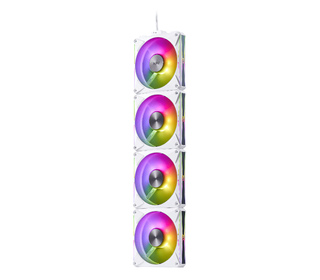 XPG HURRICANE MAG Boitier PC Ventilateur 12 cm Blanc 1 pièce(s)