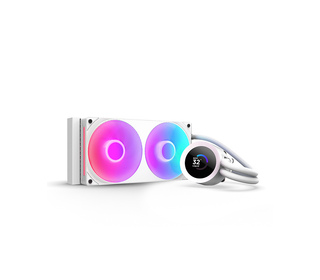NZXT Kraken Plus RGB 240 Processeur Refroidisseur de liquide tout-en-un 12 cm Blanc