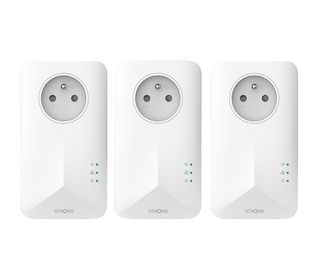 Strong Powerline 1000 1000 Mbit/s Ethernet/LAN Blanc 3 pièce(s)