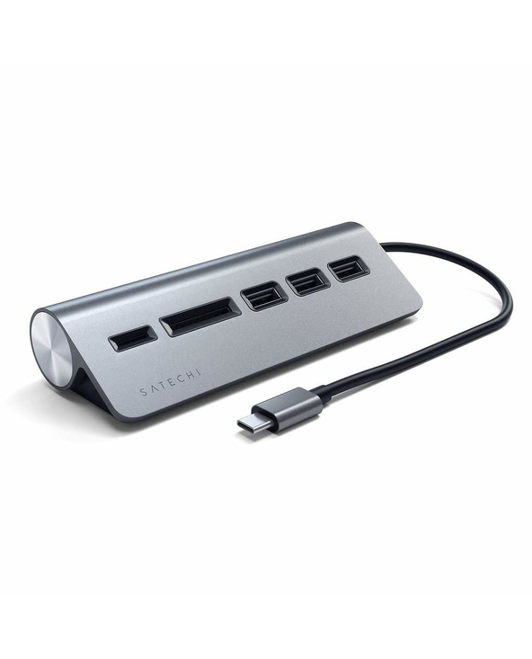 Satechi ST-TCHCRM station d'accueil USB 3.2 Gen 1 (3.1 Gen 1) Type-C Gris