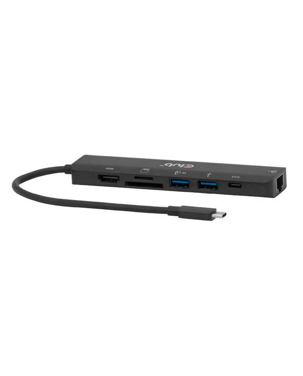 CLUB3D CSV-2553 hub & concentrateur USB Type-C 5000 Mbit/s Noir