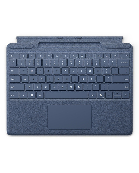 Microsoft Surface Pro Keyboard with pen storage AZERTY Belge Microsoft Cover port Bleu