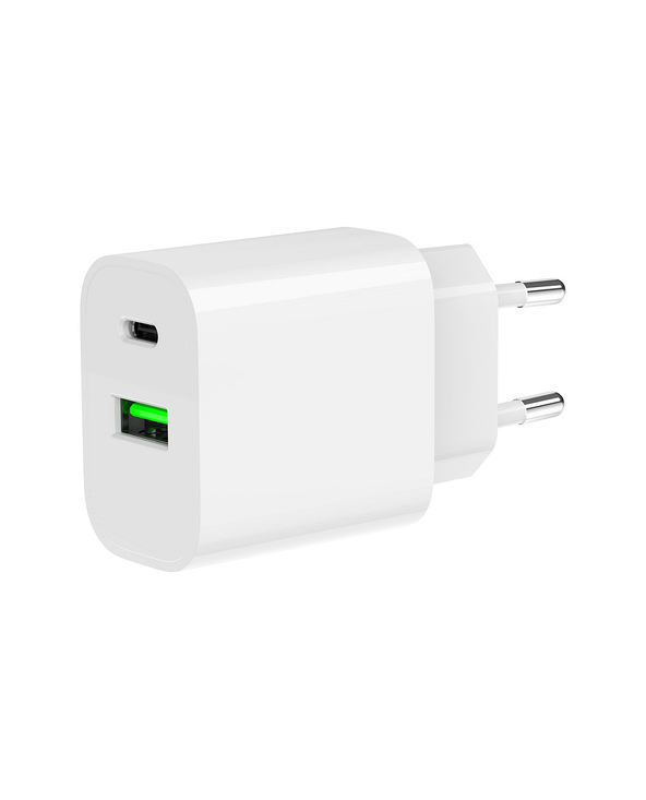 Gembird TA-UC-PDQC20-01-W chargeur d'appareils mobiles Universel Blanc Secteur Charge rapide Intérieure