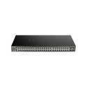 D-Link DGS-1250-52X Géré L3 Gigabit Ethernet (10/100/1000) Noir