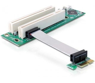DeLOCK PCI-E/2x PCI carte et adaptateur d'interfaces Interne