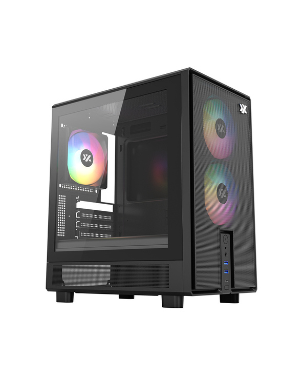 XYZ X-CS-ATOM-B unité centrale Micro Tower Noir