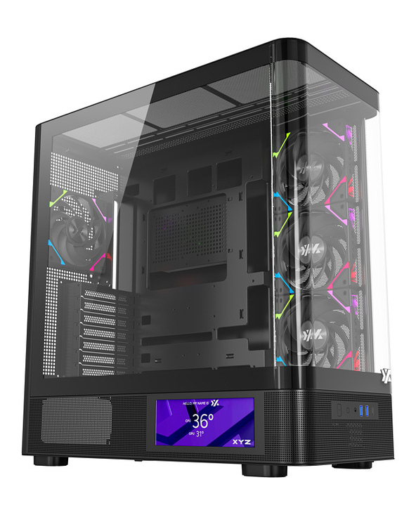 XYZ QUANTUM PRO Midi Tower Noir