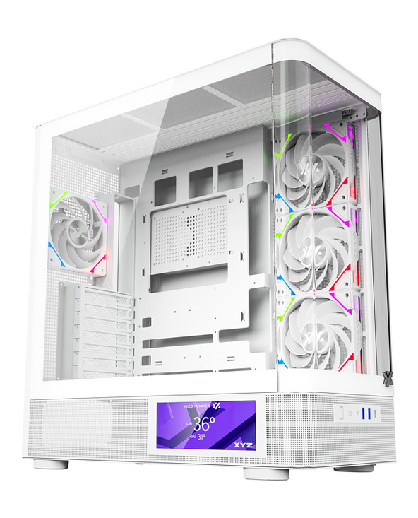 XYZ QUANTUM PRO Midi Tower Blanc