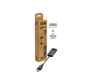 CLUB3D CSV-7330 hub & concentrateur DisplayPort
