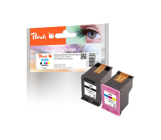 Peach PI300-948 cartouche d'encre 2 pièce(s) Compatible Noir, Magenta, Jaune, Cyan