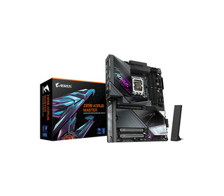 GIGABYTE Carte mère Z890 AORUS MASTER - Prend en charge les processeurs Intel Core Ultra (Série 2), VRM à 18+1+2 phases, jusqu'à