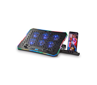 NGS HERO STAND système de refroidissement pour ordinateurs portables 39,6 cm (15.6") 2400 tr/min Noir