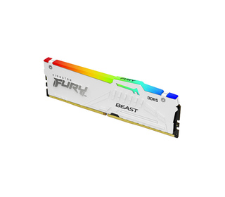 Kingston Technology FURY Beast 32GB 6000MT/s DDR5 CL30 DIMM White RGB EXPO