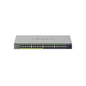 NETGEAR GS748PP Non-géré Gigabit Ethernet (10/100/1000) Connexion Ethernet, supportant l'alimentation via ce port (PoE) Gris