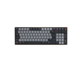 CHERRY KW 550 MX LP clavier maison/bureau USB + Bluetooth QWERTZ Allemand Noir