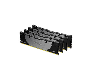 Kingston Technology FURY 32 Go 3600 MT/s DDR4 CL16 DIMM (Kits de 4) Renegade Black