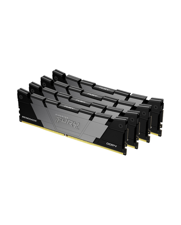 Kingston Technology FURY 32 Go 3600 MT/s DDR4 CL16 DIMM (Kits de 4) Renegade Black