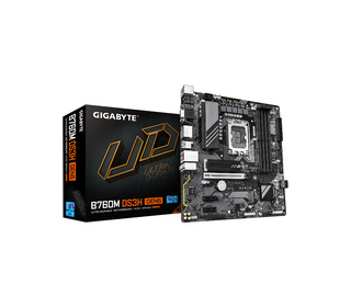 GIGABYTE B760M DS3H GEN5 Carte Mère – Prend en charge les processeurs Intel Core 14e génération, VRM numérique 6+2+1 phases, jus