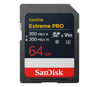 SanDisk Extreme PRO 64 Go SDXC UHS-II Classe 10