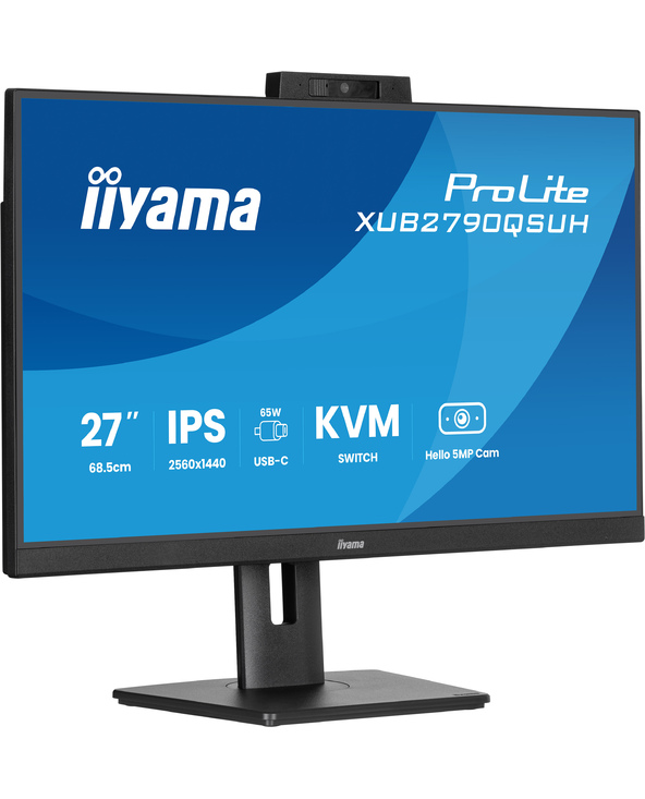 iiyama ProLite XUB2790QSUH-B2 27" LED Wide Quad HD 0,4 ms Noir