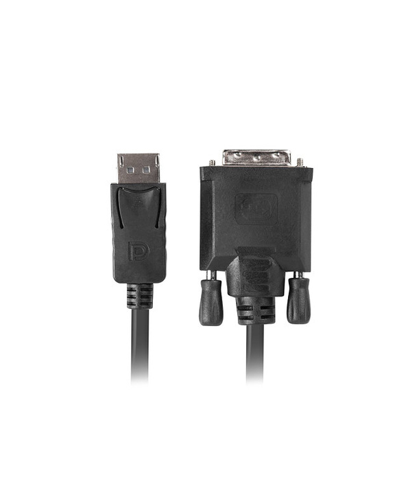 Lanberg CA-DPDV-10CU-0018-BK câble vidéo et adaptateur 1,8 m DisplayPort DVI-D Noir