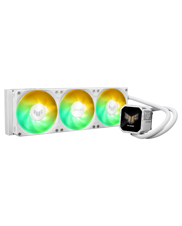 ASUS TUF Gaming LC III 360 ARGB LCD White Edition Boitier PC Refroidisseur de liquide tout-en-un 12 cm Blanc