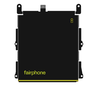 Fairphone F6BATT-1ZW-WW1 pièce de rechange de téléphones mobiles Batterie Noir