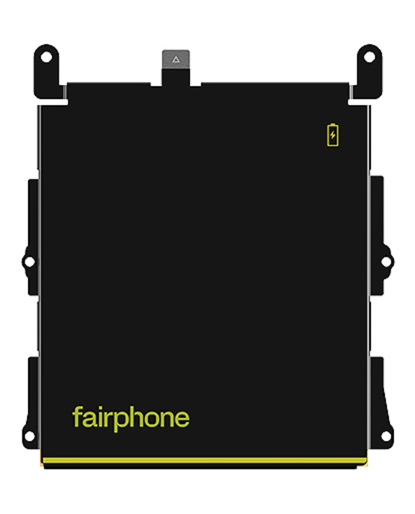 Fairphone F6BATT-1ZW-WW1 pièce de rechange de téléphones mobiles Batterie Noir