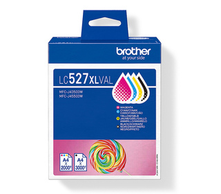 Brother LC527XLVAL Cartouche d'encre d'origine, pack économique
