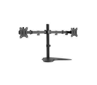 Equip Support de table économique à deux moniteurs 17"-32