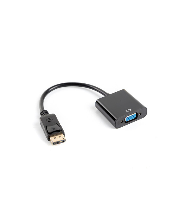 Lanberg AD-0002-BK câble vidéo et adaptateur 0,2 m VGA (D-Sub) DisplayPort Noir