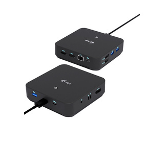 i-tec USB-C DP Dual HDMI Docking Station with Power Delivery 100 W