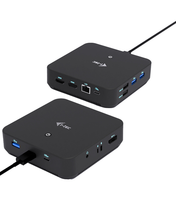 i-tec USB-C DP Dual HDMI Docking Station with Power Delivery 100 W