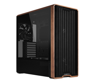 Lian Li Lancool LAN217X unité centrale Midi Tower Noir, Bois