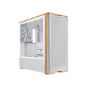 Lian Li Lancool LAN217W unité centrale Midi Tower Blanc, Bois