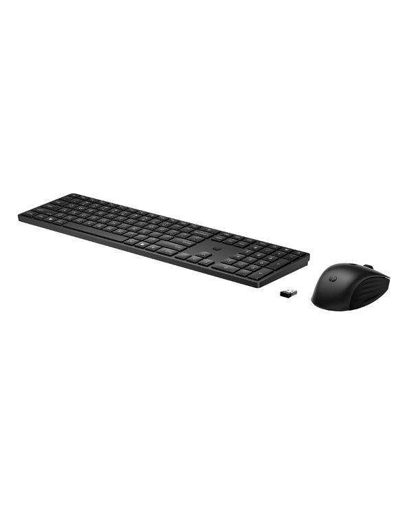 HP 655 WRLS KB/MSE Combo FR clavier Souris incluse Bureau RF sans fil Noir