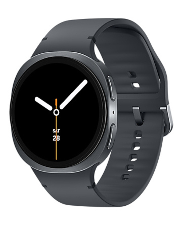 Samsung Galaxy Watch 8 3,81 cm (1.5") AMOLED 44 mm Numérique 480 x 480 pixels Écran tactile Graphite Wifi GPS (satellite)