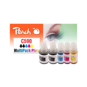 Peach 321339 cartouche d'encre 5 pièce(s) Compatible Rendement standard Noir, Cyan, Magenta, Jaune